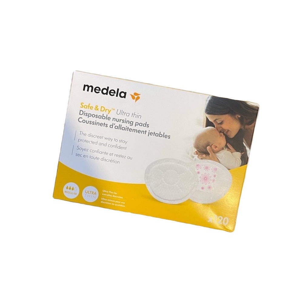 Medela nursing pads box of 100 • pregnancy maternity